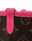 Monogram Neverfull Inside Out Bandouliere BB Rose Pondichery