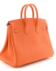 Togo Birkin 25 Orange