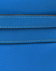Evercolor Kelly Retourne 32 Bleu Zanzibar