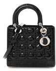 Patent Cannage Medium Lady D1OR Navy Blue
