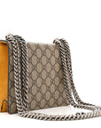 GG Supreme Monogram Mini Dionysus Shoulder Bag Yellow