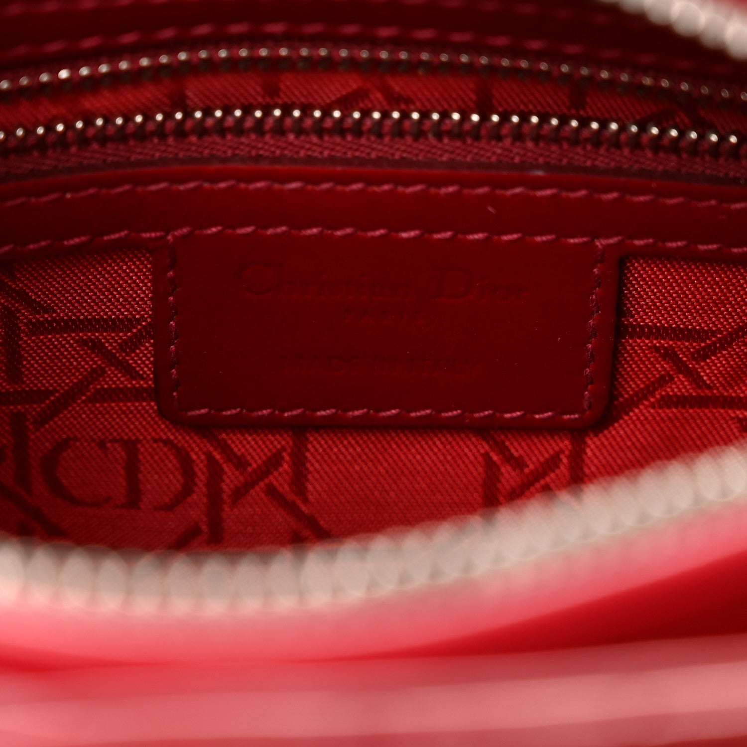 Patent Cannage Medium Lady D1OR Red
