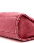 Canvas Mini Deauville Tote Red