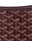 Goyardine Boheme Hobo Burgundy
