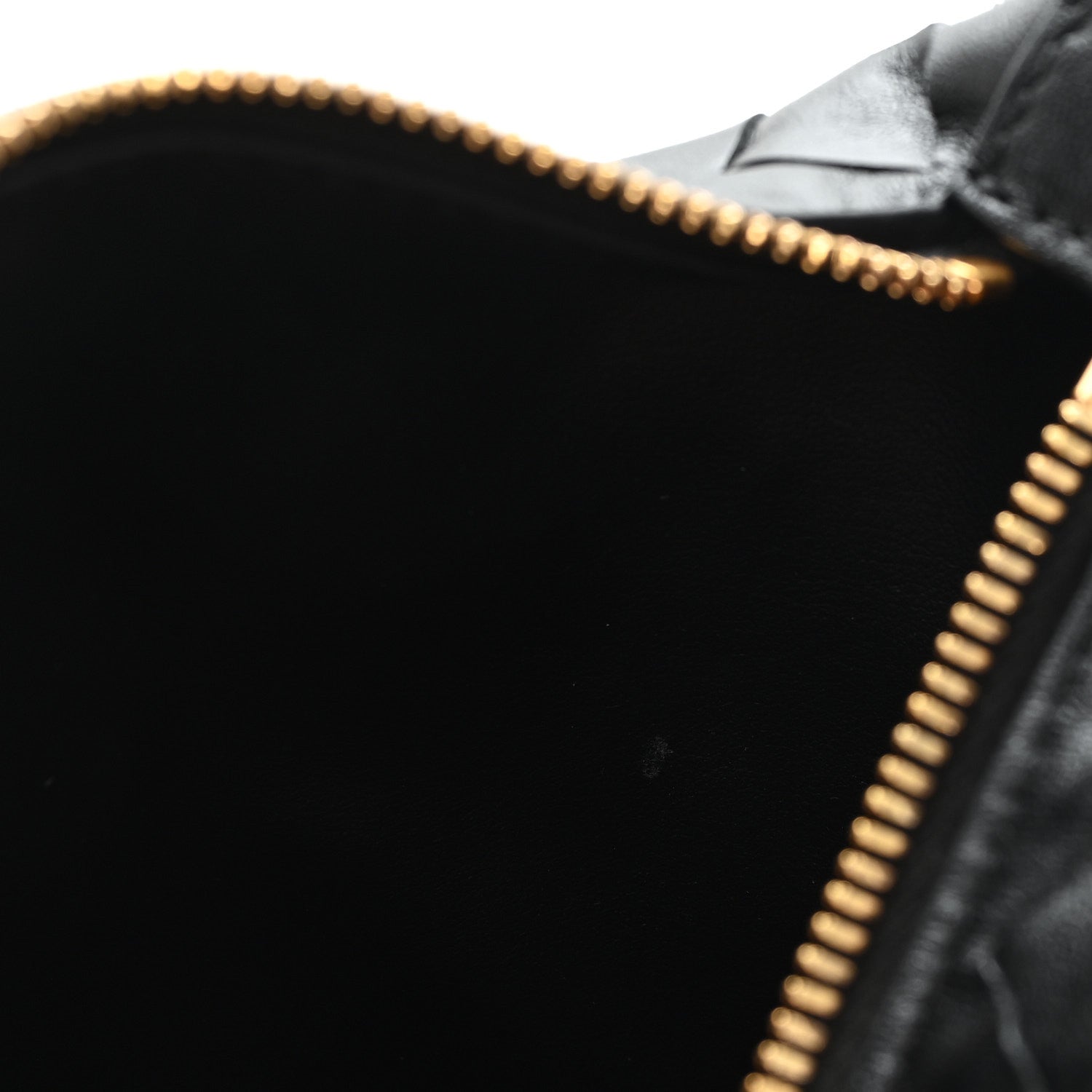 Calfskin Nappa Intrecciato Candy Wallace Black