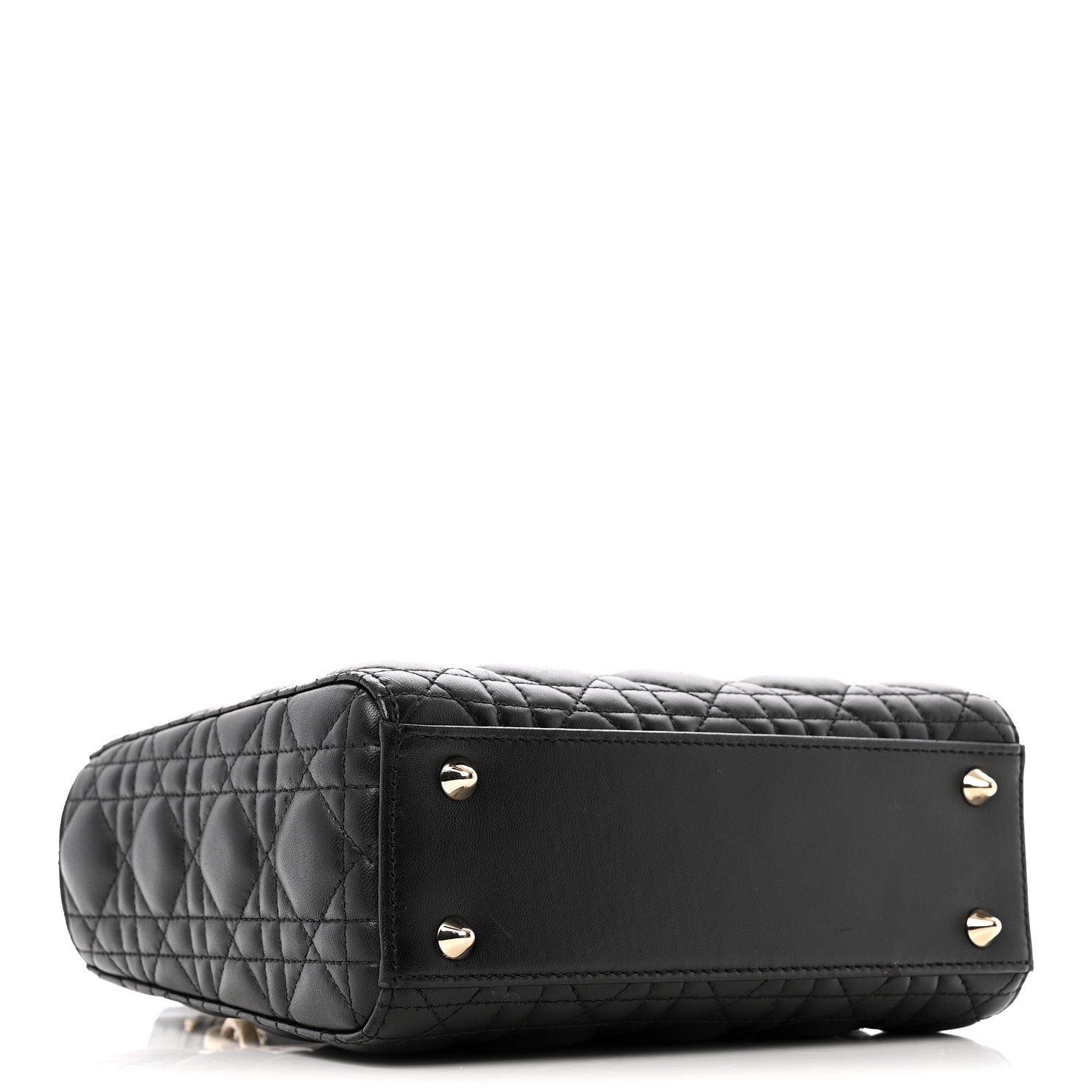 Lambskin Cannage Small My ABCD1OR Lady D1OR Black