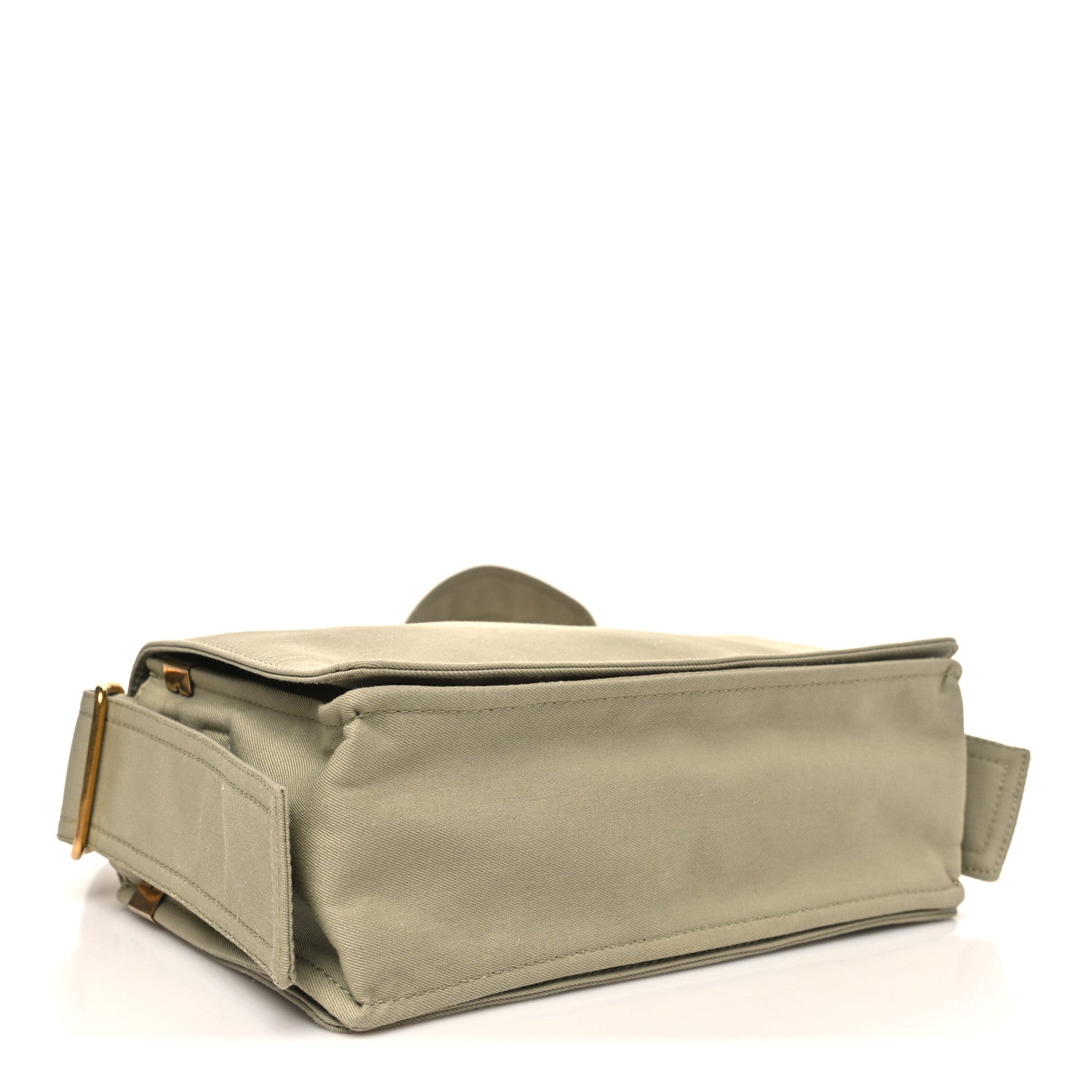 Canvas Trench Crossbody Bag Flax