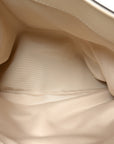 Calfskin The Cristina Messenger Ivory