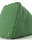 Taurillon Clemence Picotin Lock 26 GM Bamboo