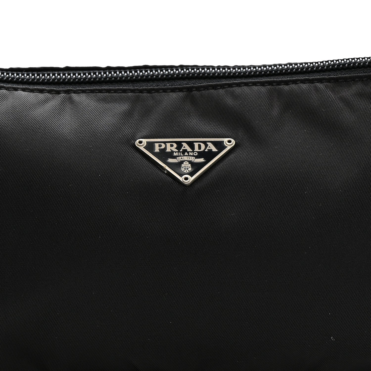 Tessuto Nylon Pochette Bag Black