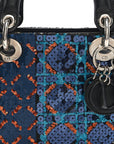 Sequin Lambskin Esprit Tokyo Mini Lady D1OR Blue Multicolor