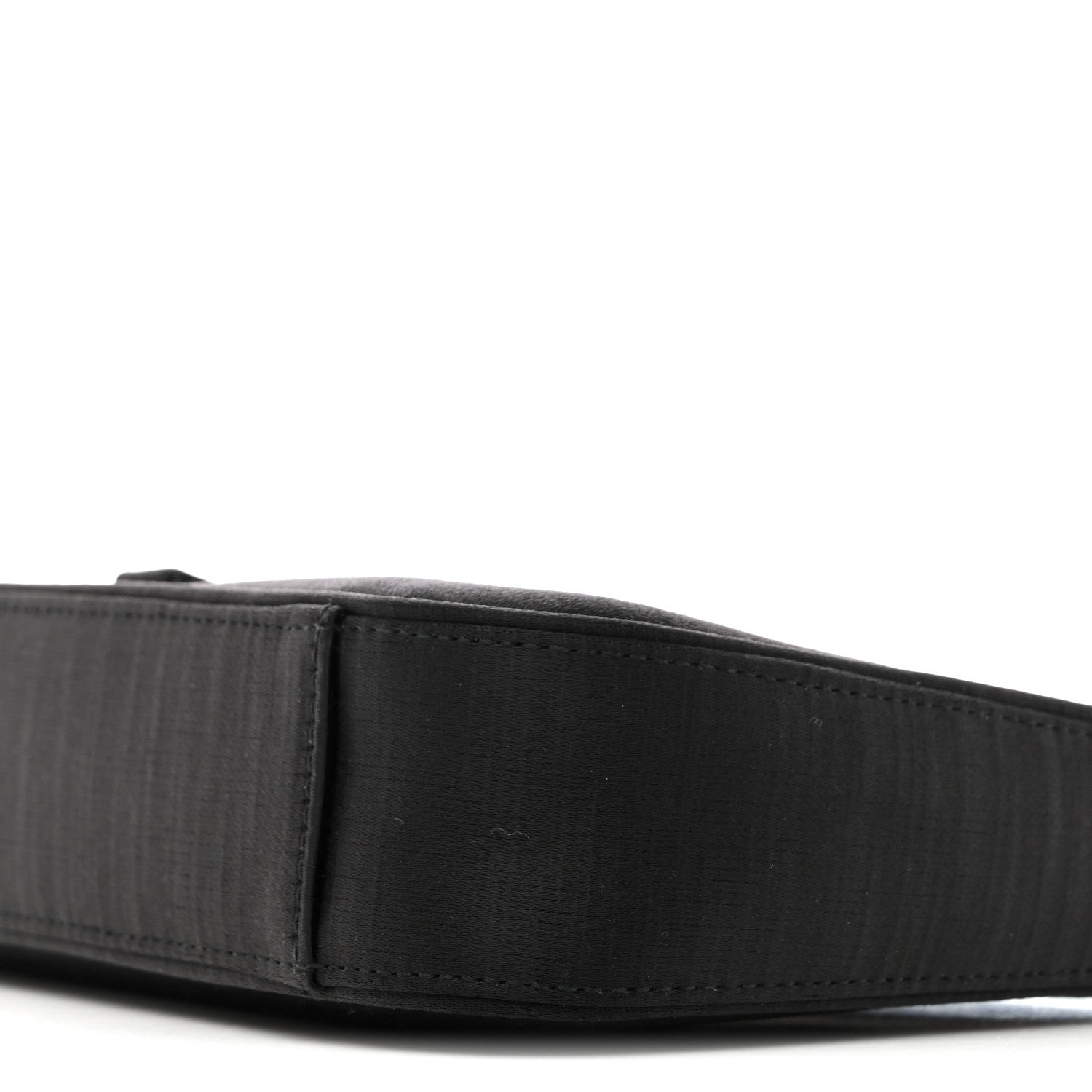 Satin Le 5 A 7 Mini Hobo Black
