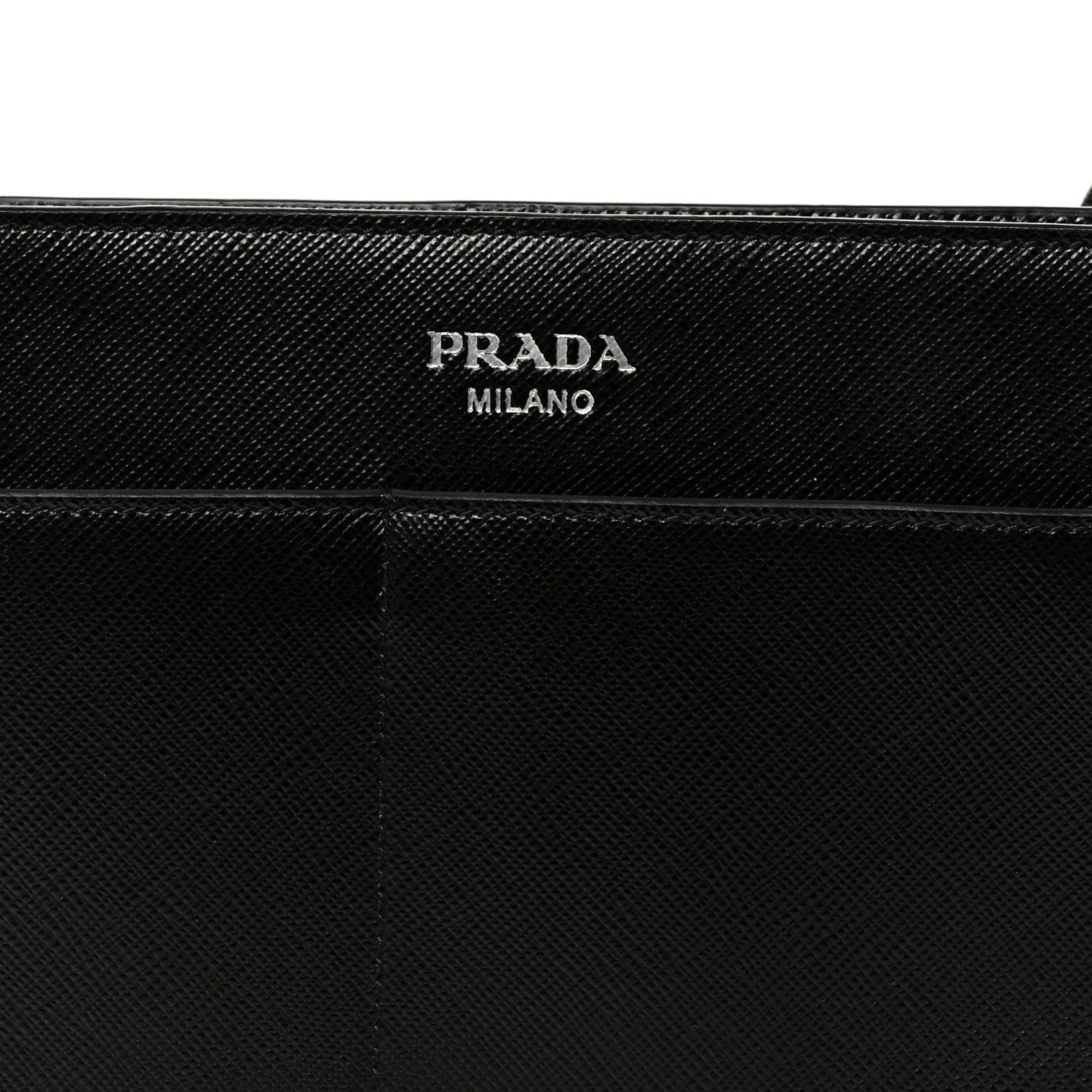 Saffiano Crossbody Bag Black