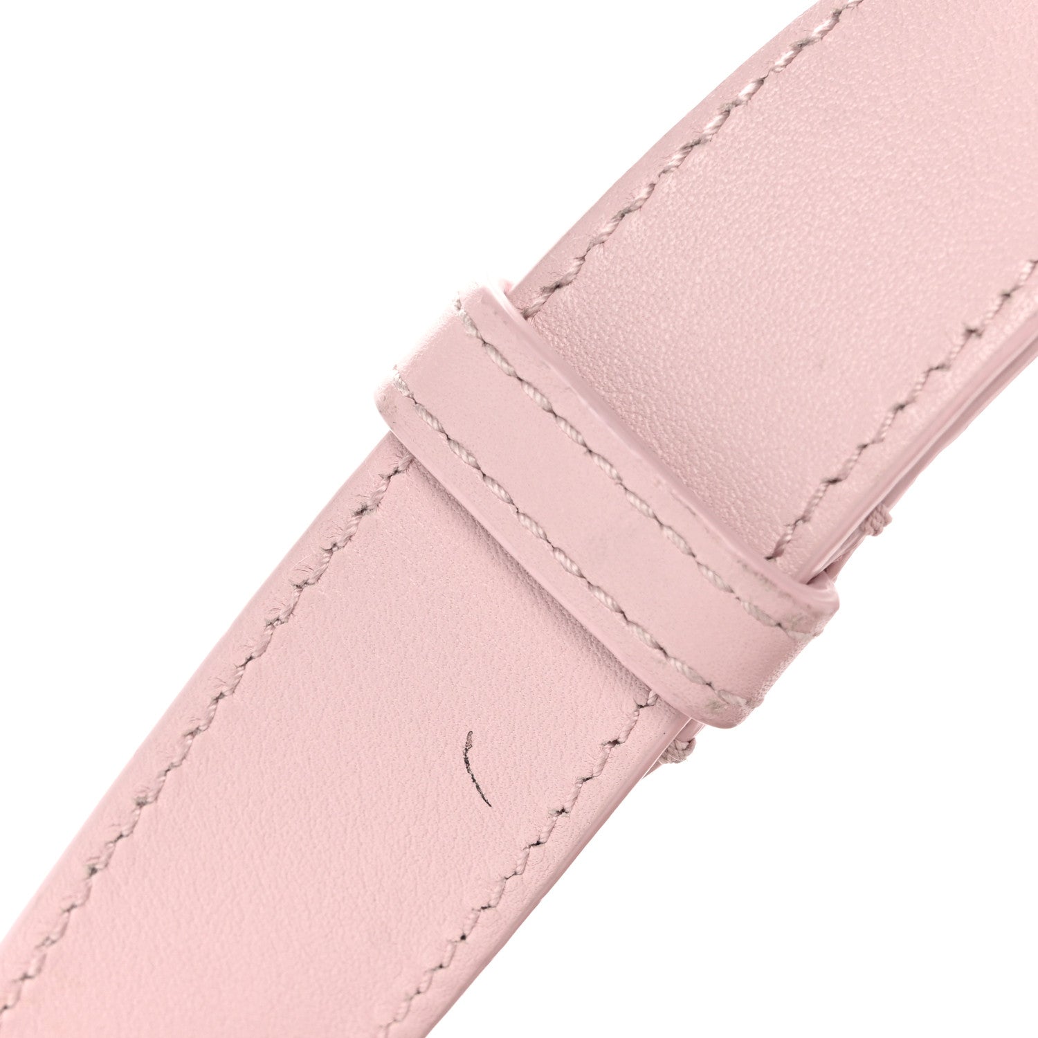 Calfskin Macrocannage Medium Toujours Powder Pink