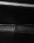 Shiny Calfskin Medium Triomphe Black