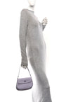 Spazzolato Cleo Flap Shoulder Bag Fiordaliso