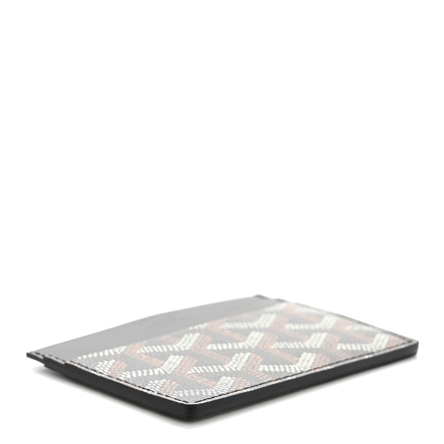Goyardine Saint Sulpice Card Holder Black