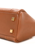 Supple Shiny Lambskin Little New Luggage Soft Tan