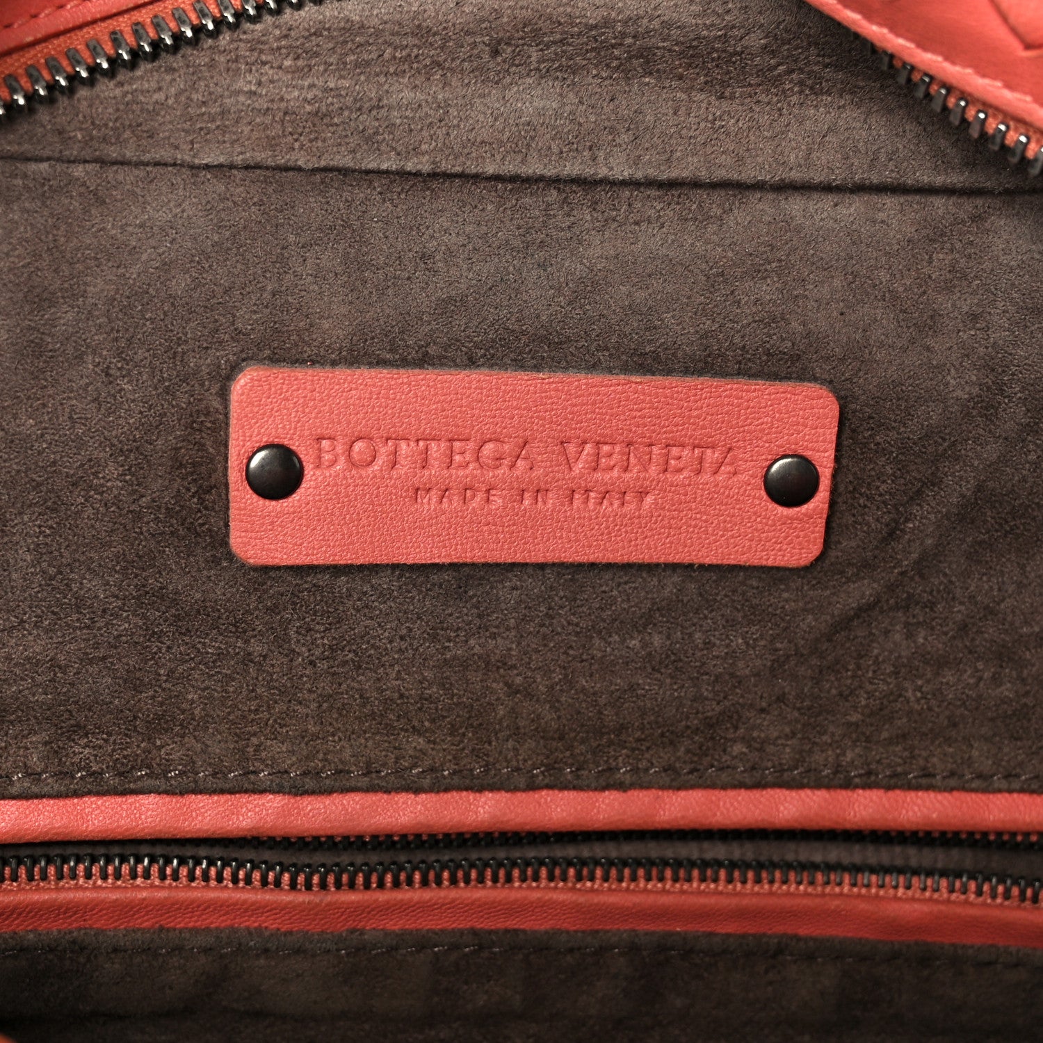 Nappa Intrecciato Brick Tote Pompei