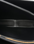 Shiny Calfskin Medium Triomphe Black