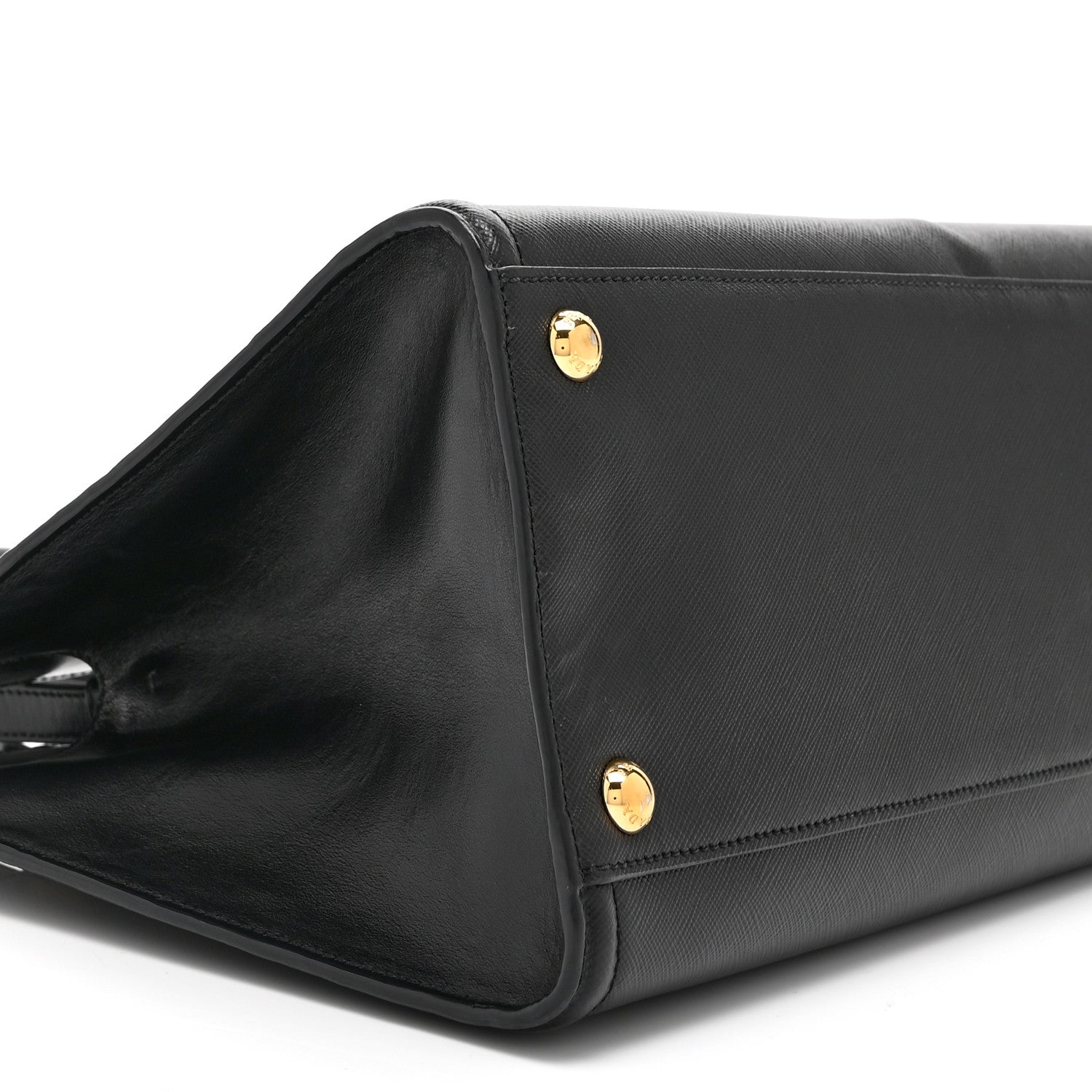 Saffiano Soft Calfskin Tote Black
