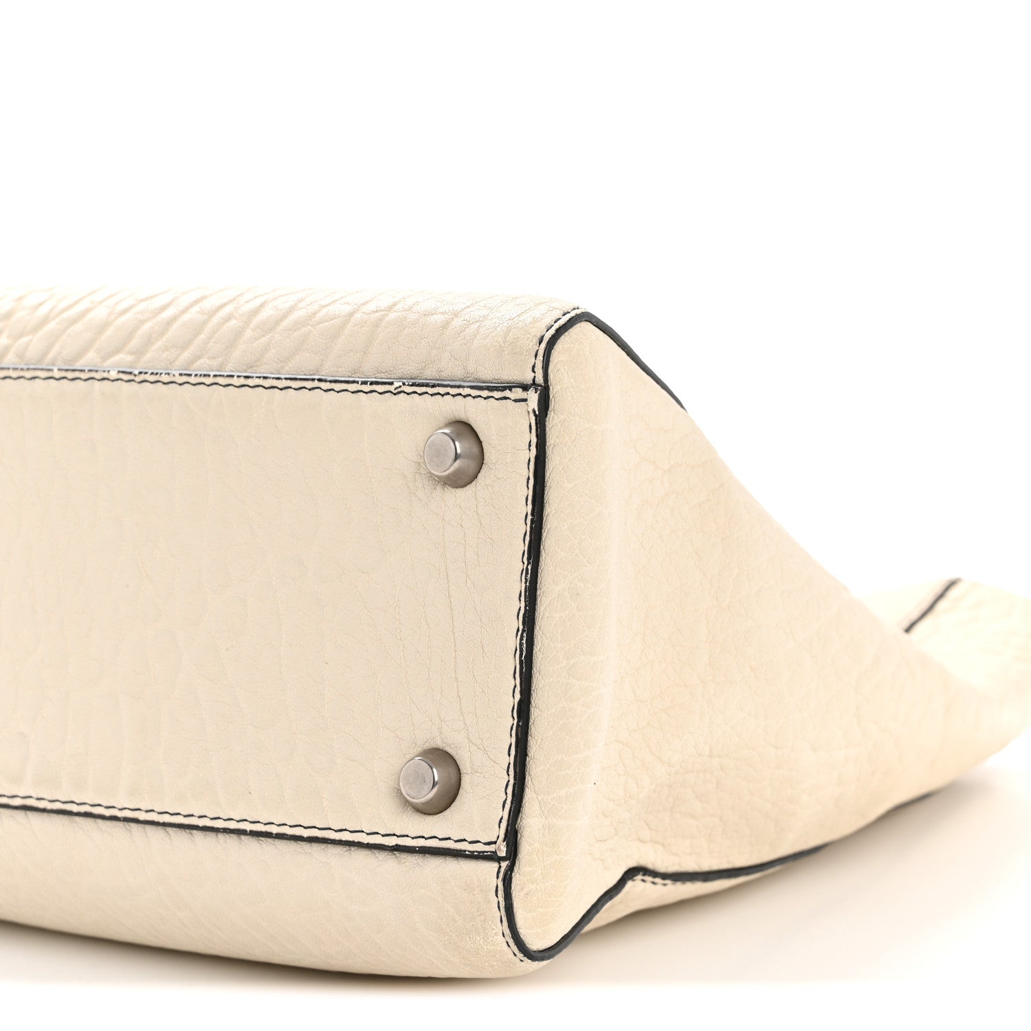 Canyon Grained Lambskin Large Lady D1OR Off White