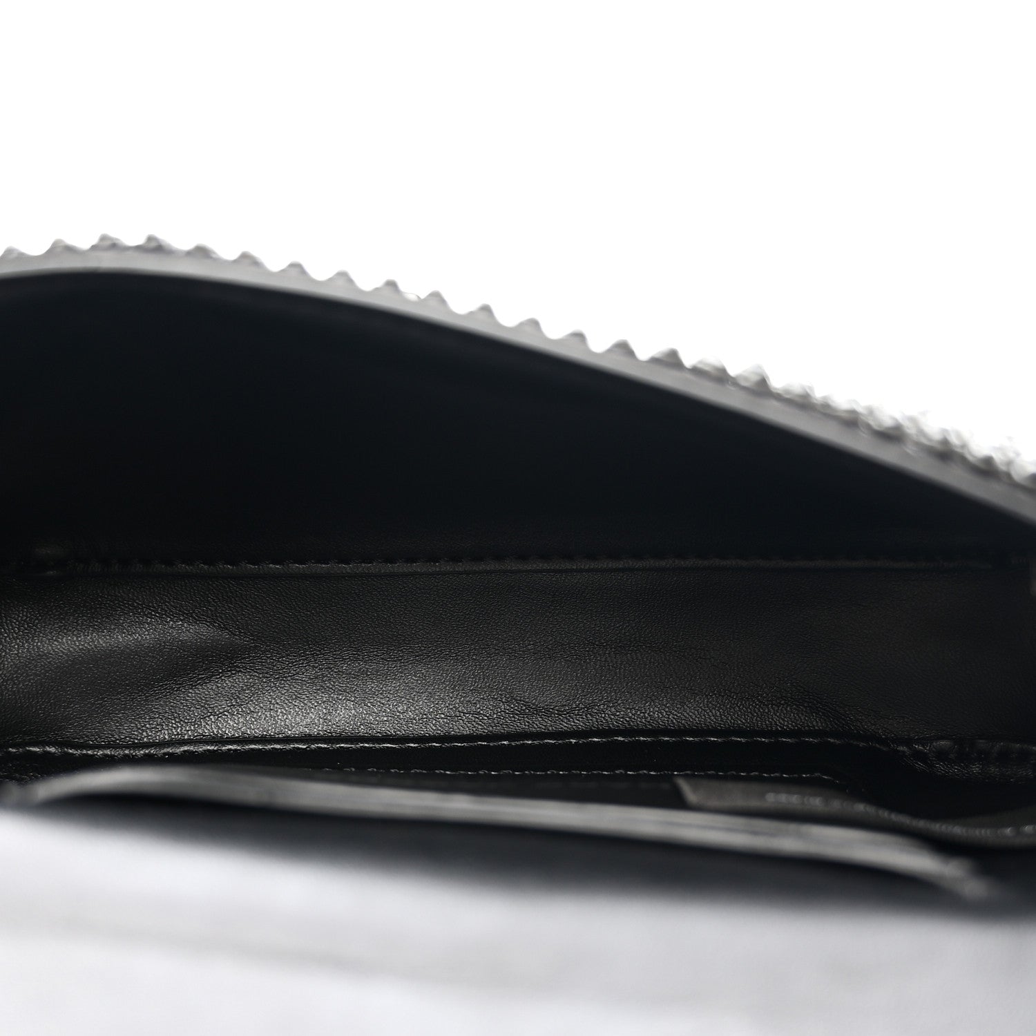 The Rhinestone J Marc Mini Shoulder Bag Black