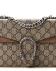 GG Supreme Monogram Mini Dionysus Shoulder Bag Taupe