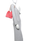 Caviar Quilted Mini CHNL 25 Handbag Coral