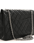 Aged Calfskin Quilted 2.55 Reissue 226 Flap Black