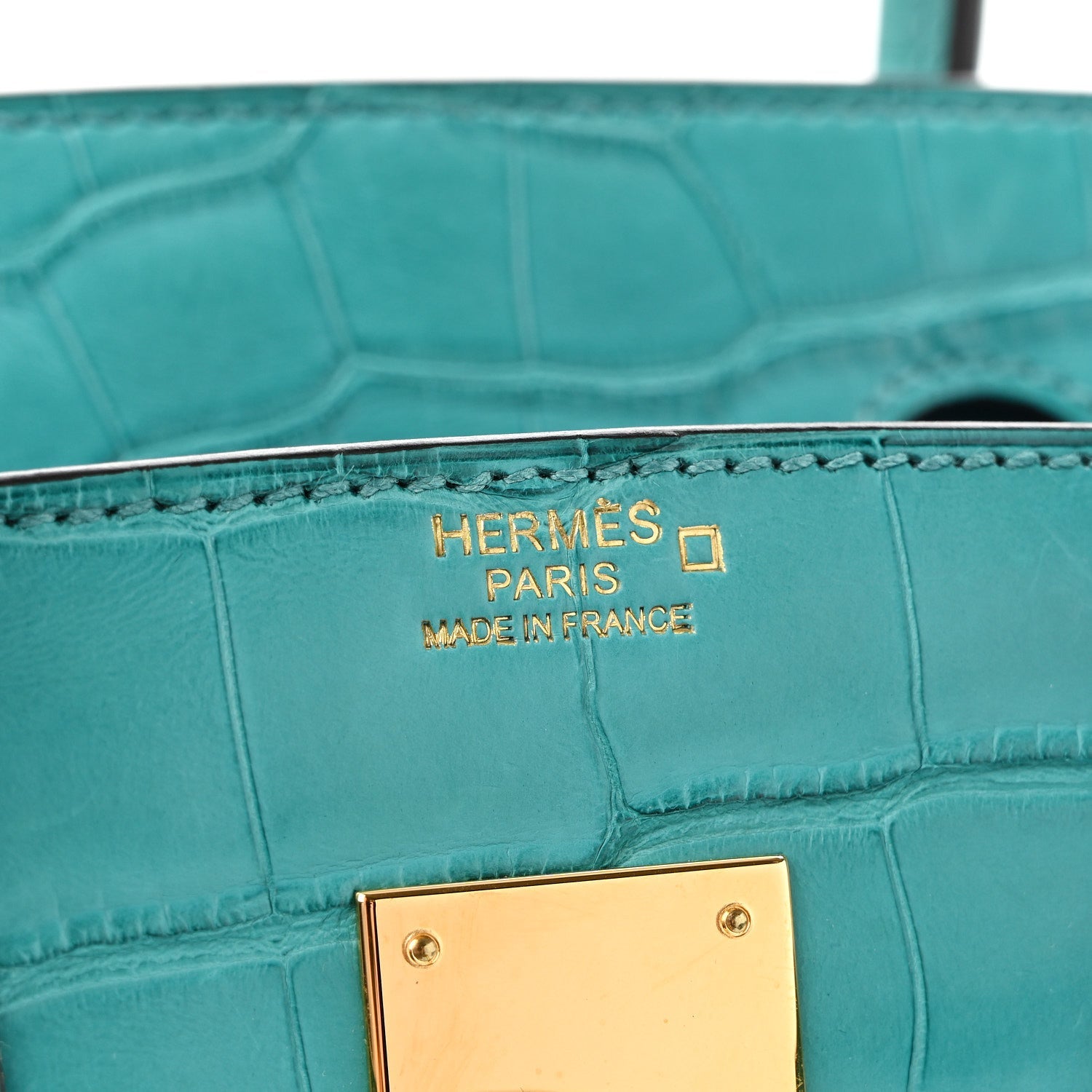 Matte Alligator Birkin 30 Bleu Paon