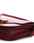 Smooth Calfskin Medium Classic Box Flap Bag Red