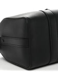 Grained Calfskin Aerogram City Keepall Black