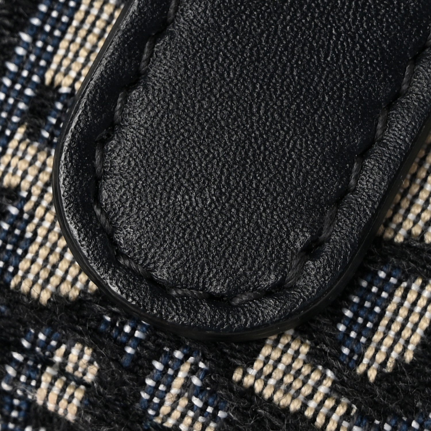 Oblique Saddle Bag Blue