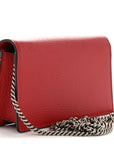 Calfskin Super Mini Dionysus Shoulder Bag Hibiscus Red