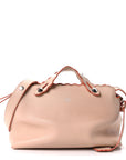 Vitello Dolce Scalloped Studded Medium By The Way Boston Bag Plaster
