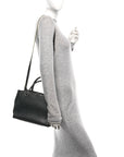 Vitello Elite Apple Charm Petite 2Jours Tote Black