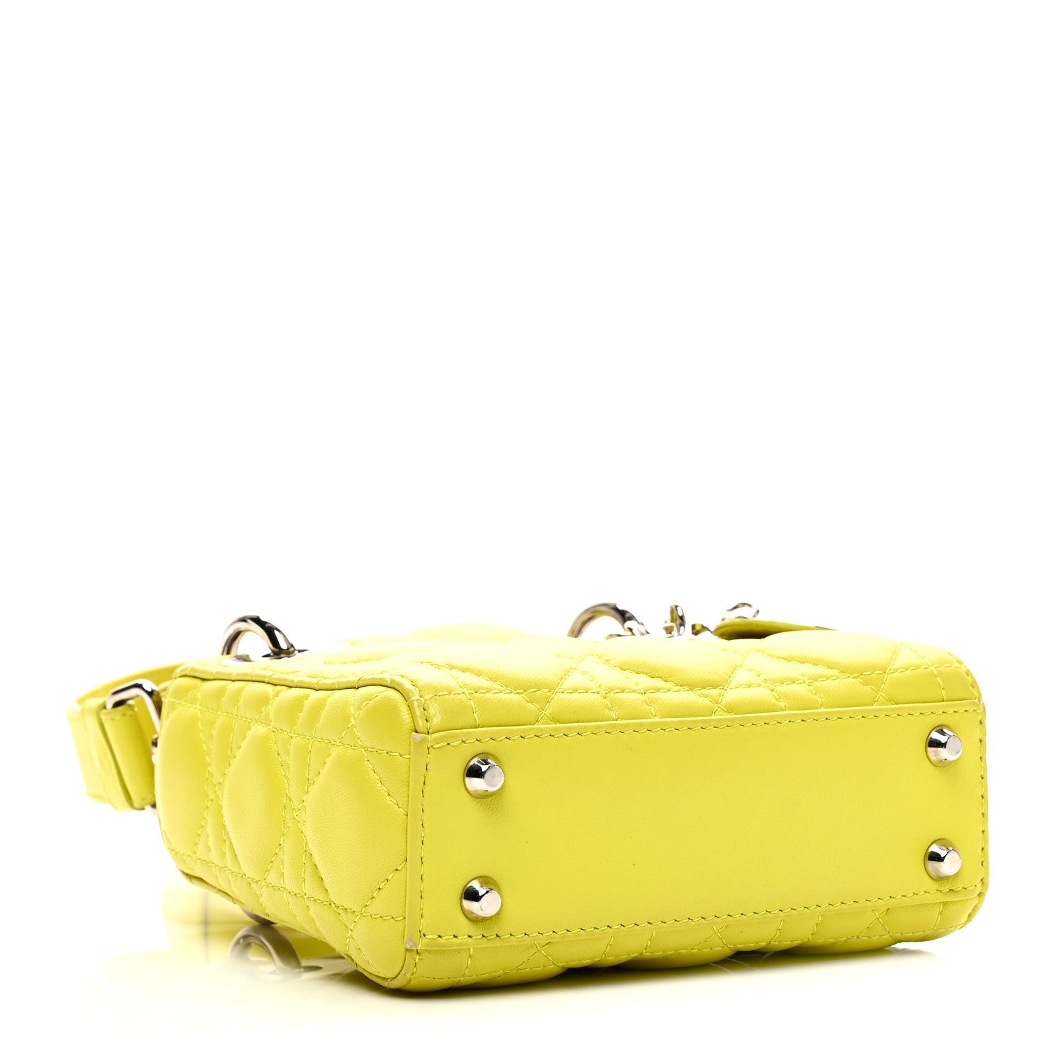 Lambskin Cannage Nano Lady D1OR Acid