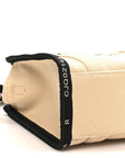 Jacquard Small The Traveler Tote Bag Warm Sand
