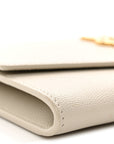 Grain De Poudre Monogram Uptown Chain Wallet Crema Soft