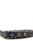Monogram Multicolor Pochette Accessories Black