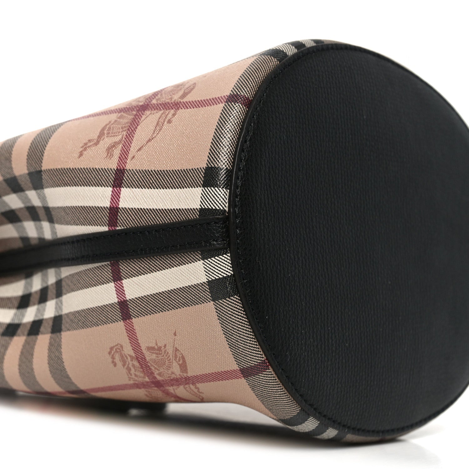 Haymarket Check Colours Small Lorne Bucket Crossbody Black