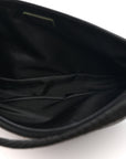 Tessuto Nylon Pochette Bag Black
