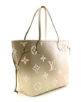 Monogram Giant Spring In The City Neverfull MM Sunset Kaki