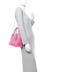 Snakeskin Medium Lady D1OR Pink