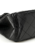 Aged Calfskin Quilted 2.55 Reissue 227 Flap Black