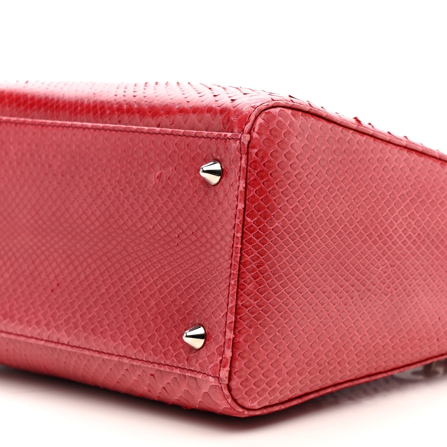 Snakeskin Medium Lady D1OR Pink