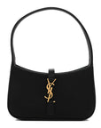 Satin Le 5 A 7 Mini Hobo Black