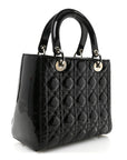 Patent Cannage Medium Lady D1OR Black