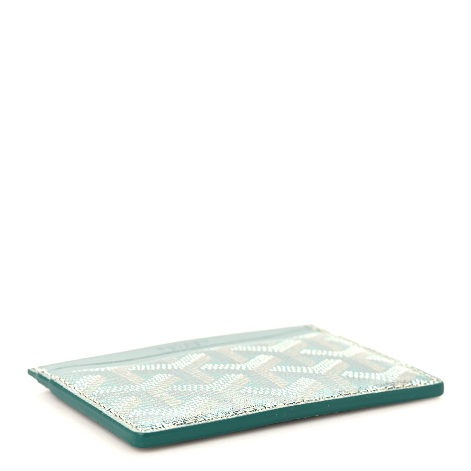 Goyardine Saint Sulpice Card Holder Green